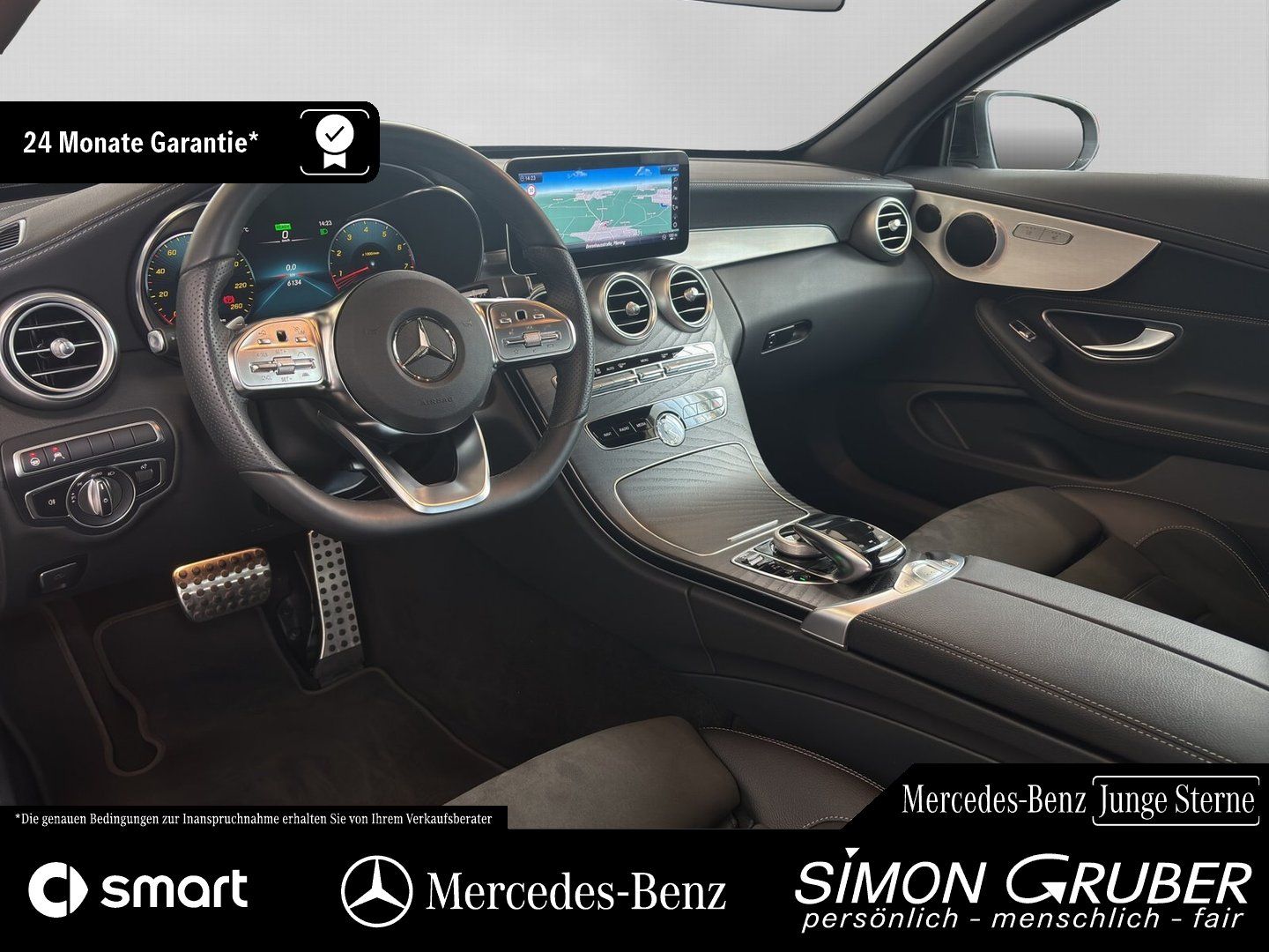 Fahrzeugabbildung Mercedes-Benz C 200 Cabriolet AMG Night Distronic 360 19 Zoll