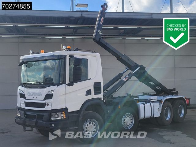 Scania P450 8X4 Hyva 30-62-S Automatic Steelsuspension