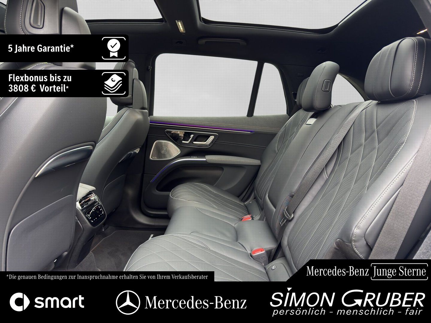 Fahrzeugabbildung Mercedes-Benz EQS 580 4M SUV AMG Massage Sitzklima AHK Md 2026