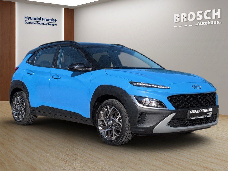 Fahrzeugabbildung Hyundai KONA HEV 1.6 DCT TREND NAVI-P AHK/ABNEHM+KRELL++