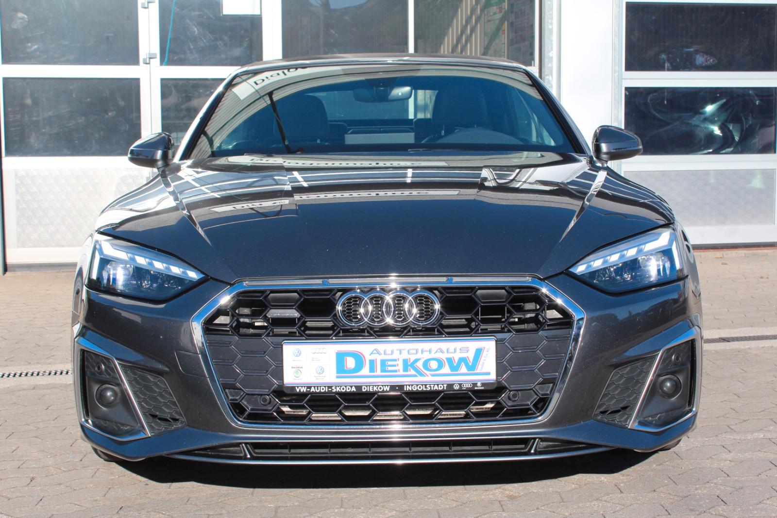 Audi A5 Cabrio 45 qu/2x S line/Leder/Matrix/REDUZIERT, миниатюра 6