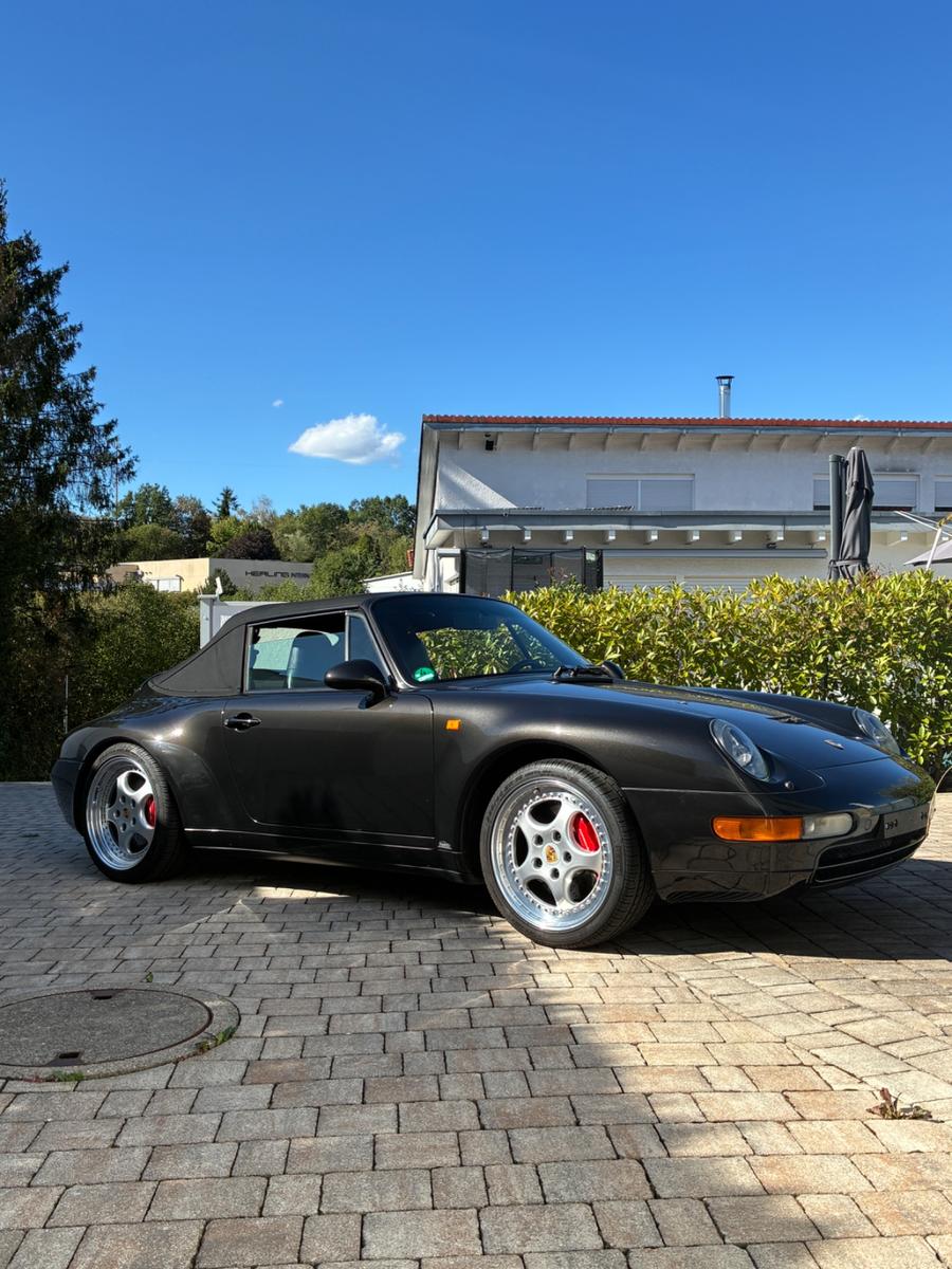 Porsche 911 993 Carrera Cabriolet 1995 Schalter 139tkm  
