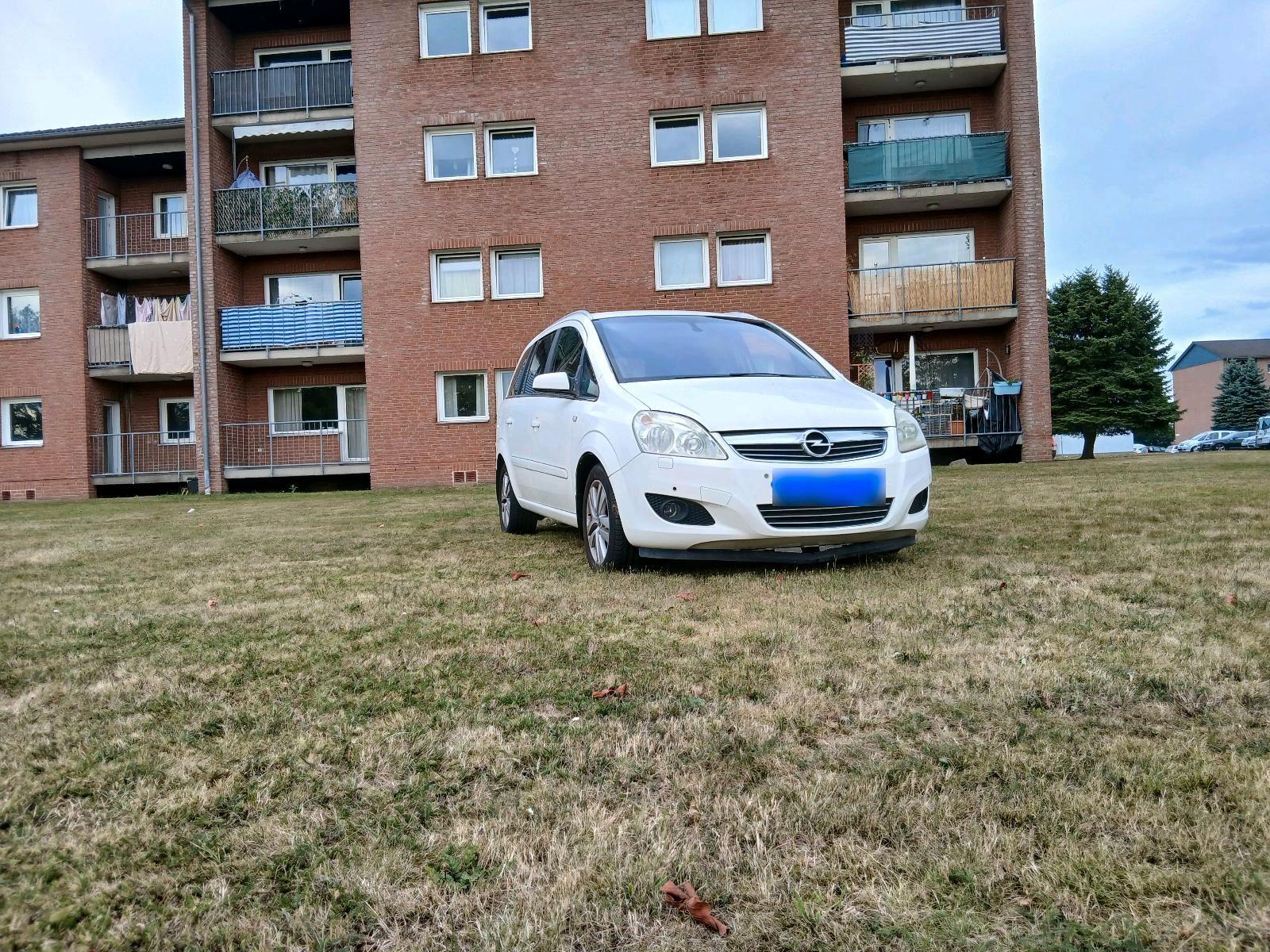 Opel Zafira 2008 — rear view