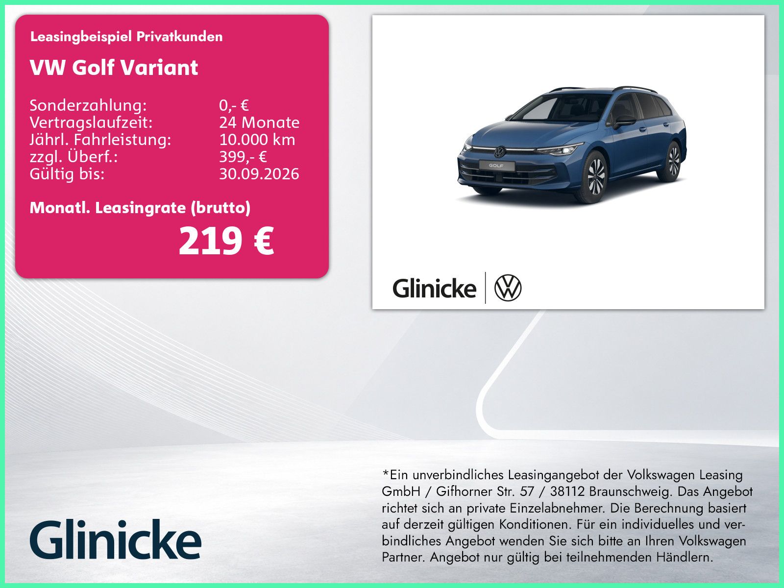 Volkswagen Golf VIII Variant 1.5 TSI DSG Life GOAL AHK NAVI