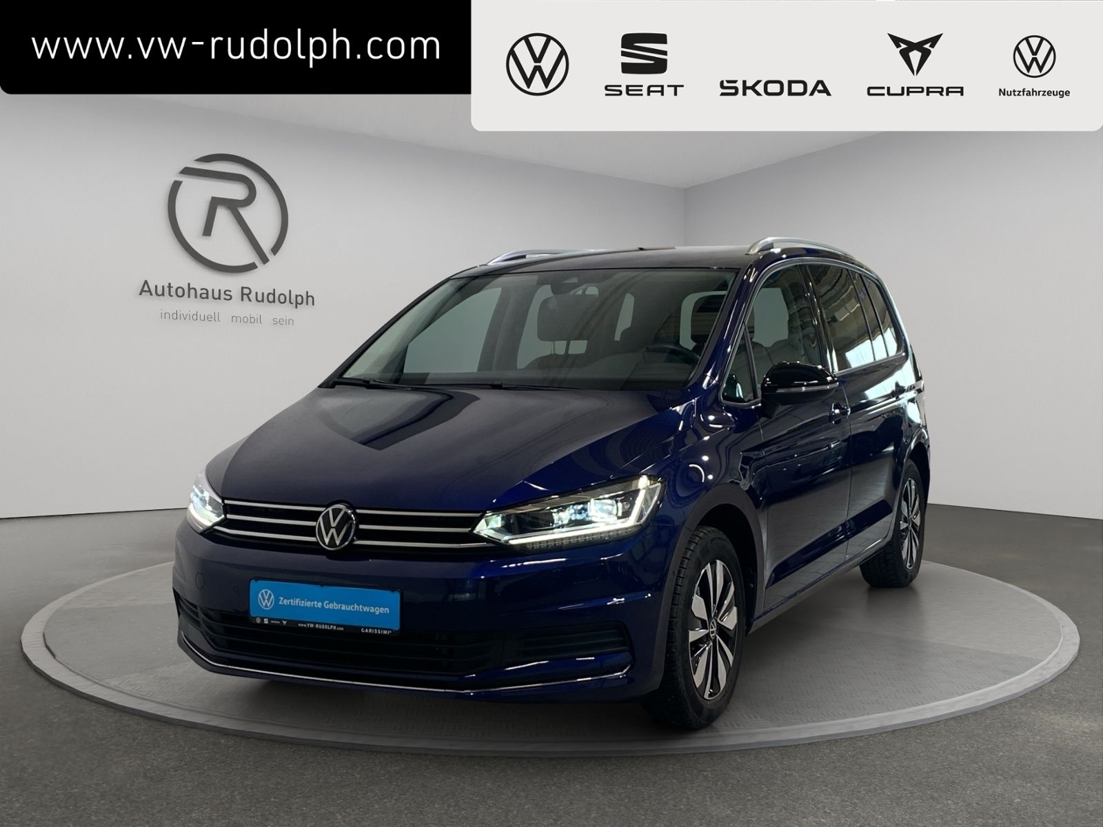 Volkswagen Touran 1.5 TSI Goal 7-Sitzer Navi LED AHK foto 1