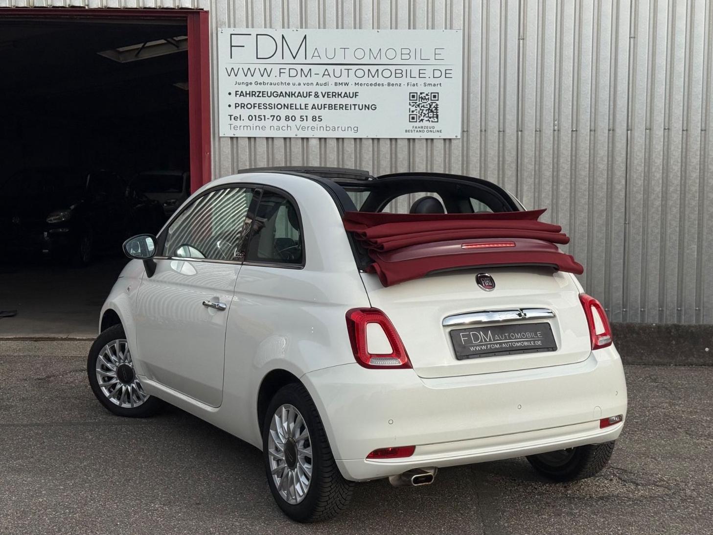 Fiat 500C PDC*CARPLAY*DIGITALTACHO*KLIMAAUTO
