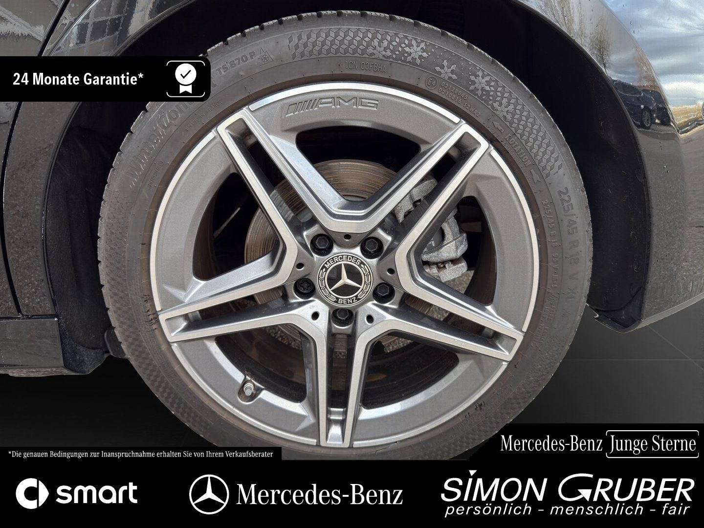 Fahrzeugabbildung Mercedes-Benz A 200 AMG Line Adv. MBeam Ambi MBUX Kamera AHK