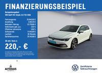 Volkswagen Golf VIII Style 2.0 TSI DSG 18" CAM LED NAV SHZ
