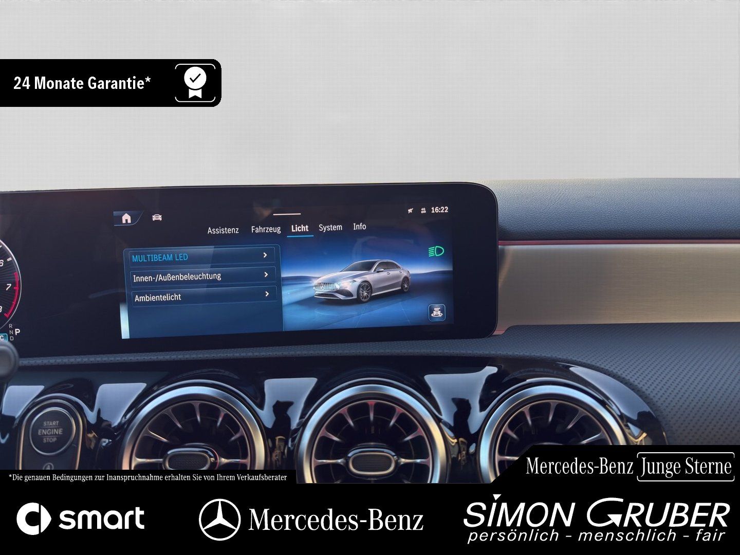 Fahrzeugabbildung Mercedes-Benz A 35 4M AMG Limo Night II Pano HUD 360 Burm Ambi