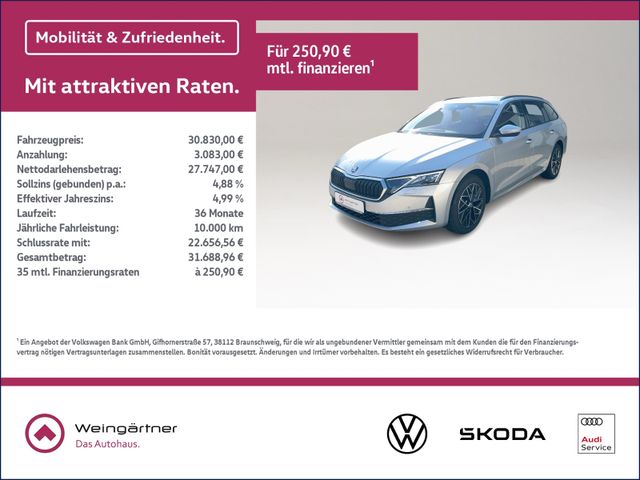 Octavia Combi Selection 2.0 TDI, Matrix LED, 17"