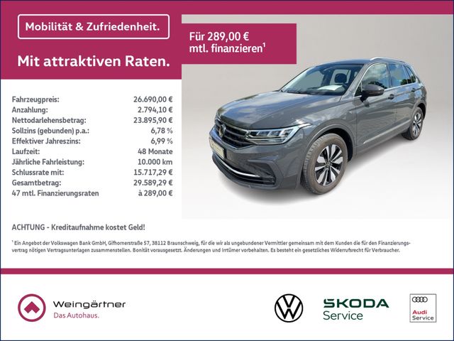 Tiguan 1.5 TSI Move, ACC, Sitzhzg, elektr. Koffe