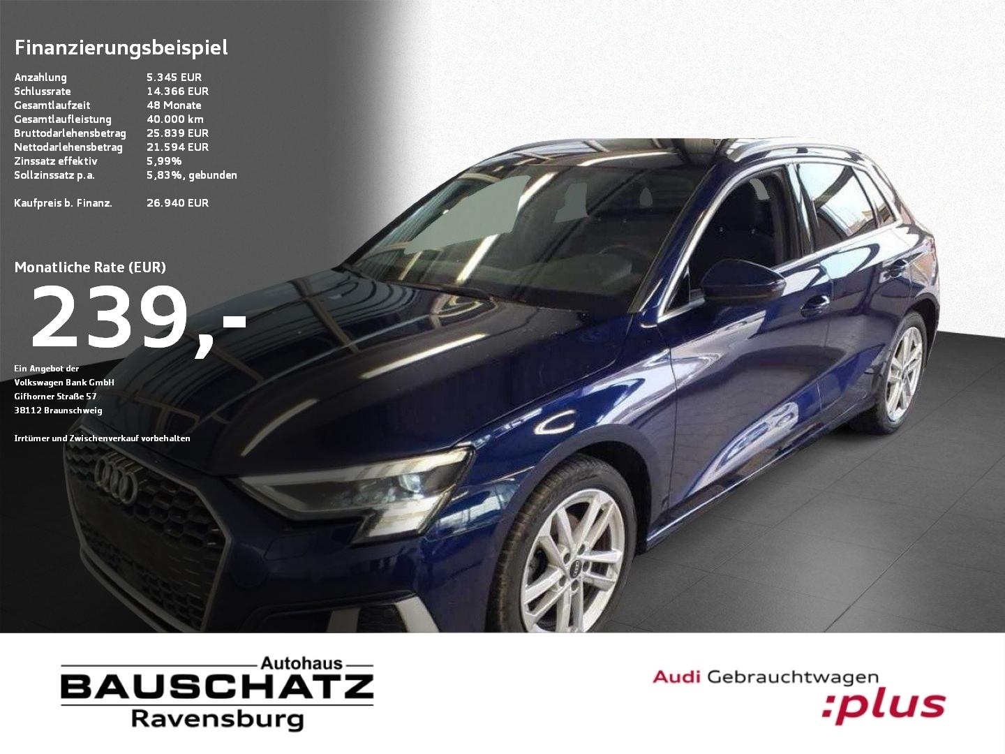 Audi A3 Sportback 35 TFSI S tronic advanced *MATRIX*