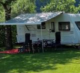 HYMER / ERIBA / HYMERCAR 525 Living mit Hochbett/Mover/Luftvorzelt/Klima - HYMER / ERIBA Living