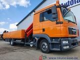 MAN TGL 12.250 Kran PK11001 7.6 m = 1.24 to. 2 x AHK - MAN Tgl 12 250