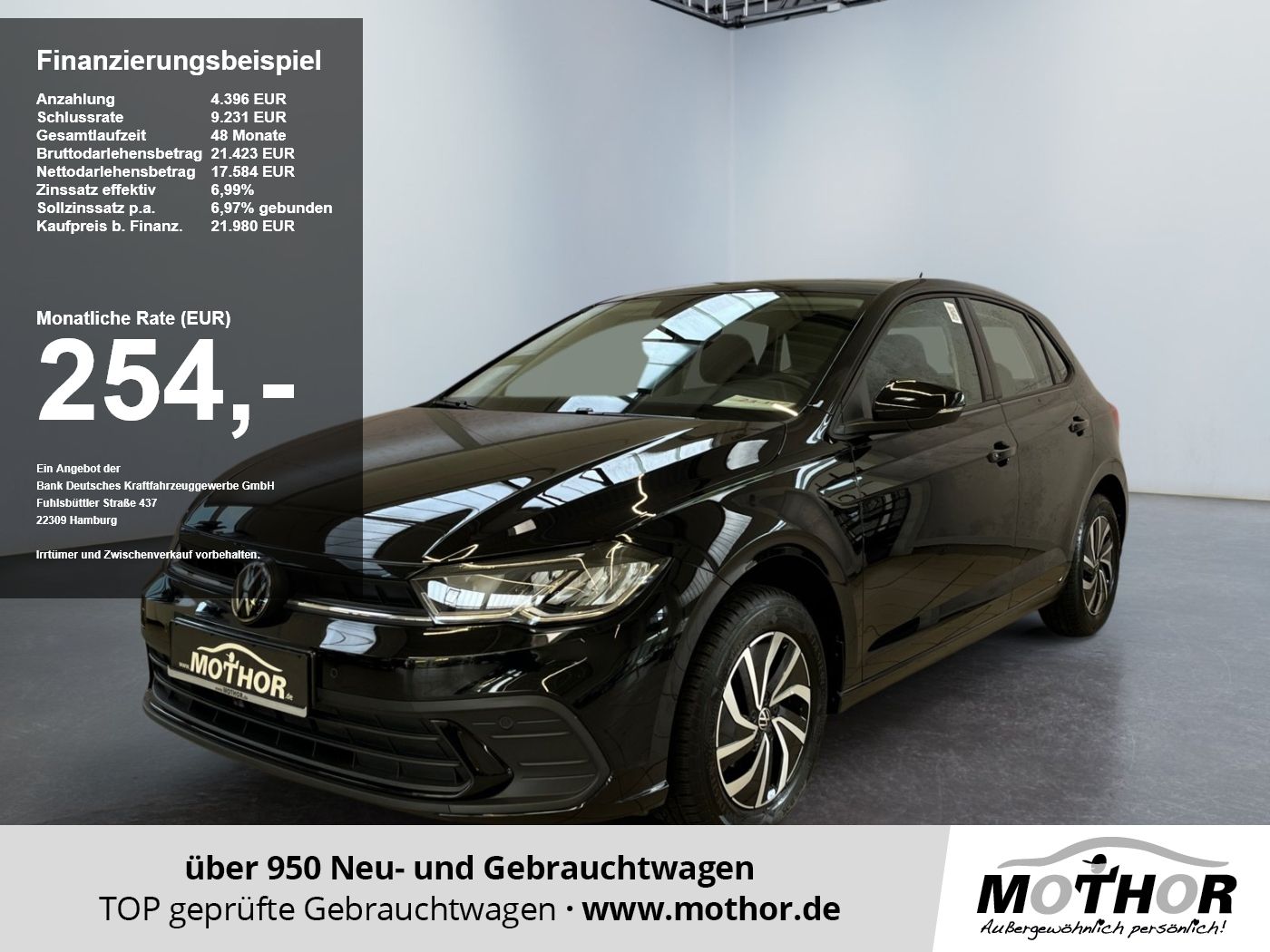 Volkswagen Polo VI Life 1.0 TSI DSG Kamera Ganzjahresreifen