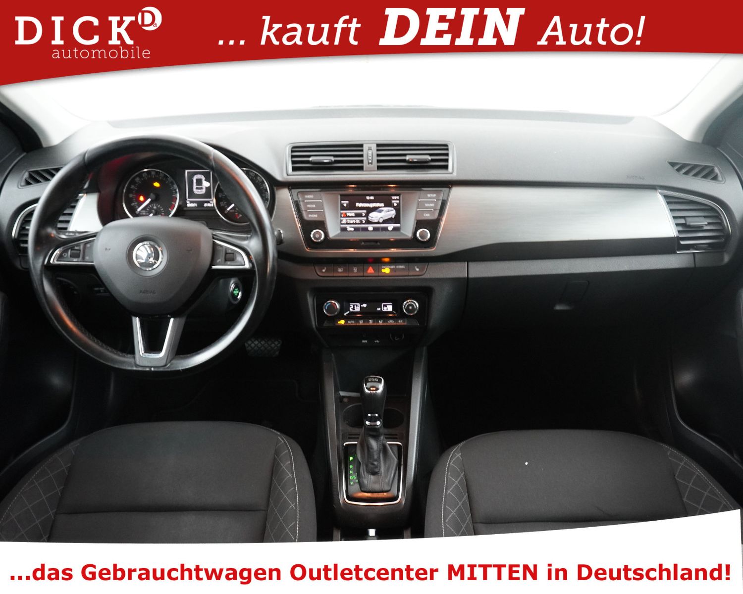 Fahrzeugabbildung SKODA Fabia Com 1.4d DSG Style GEPFLEGT+SHZ+AHK+TEMP+