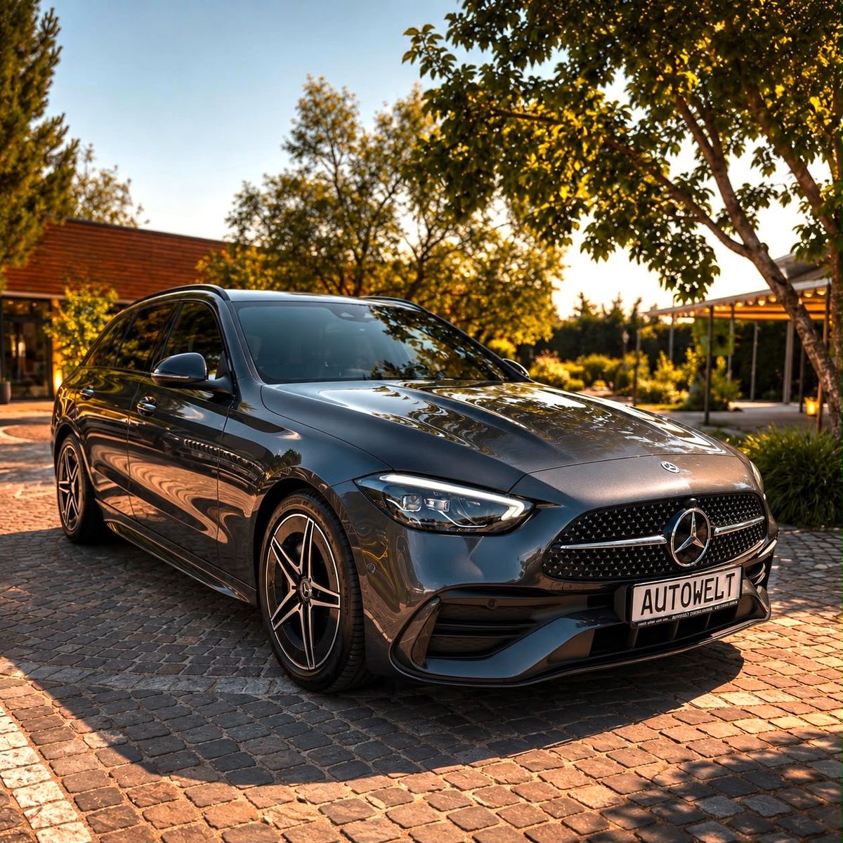 MERCEDES-BENZ C 300 AMG-Line/Night/StandHz/Ambiente/Burmester/