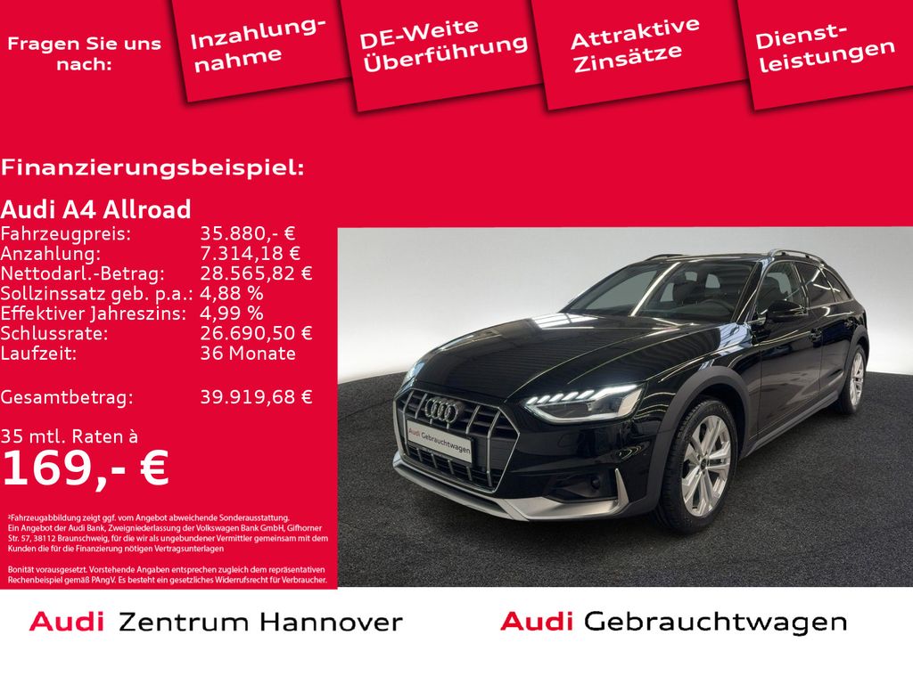 A4 allroad 40 TDI quattro AHK LED Kamera Navi Te