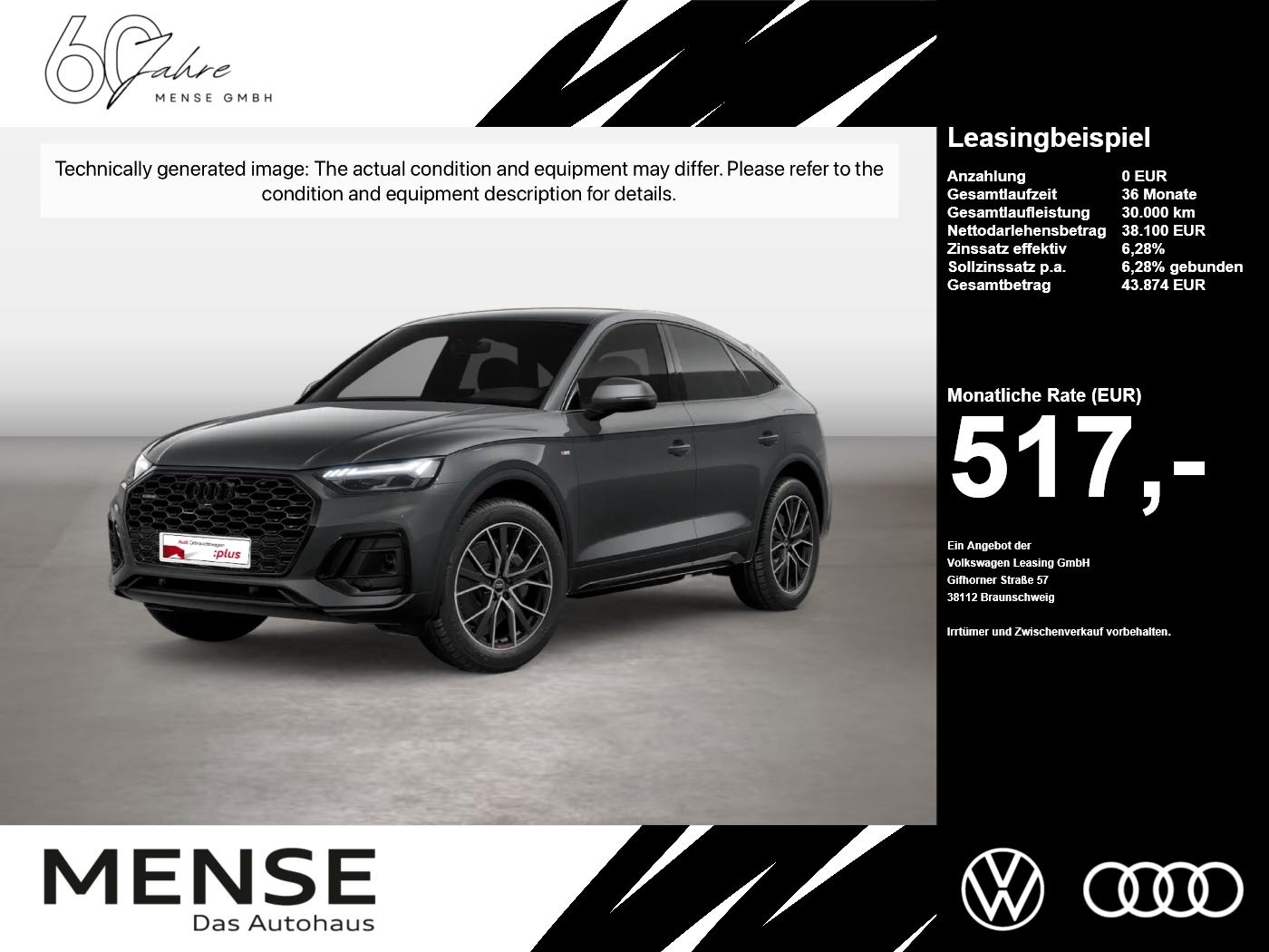 Audi Q5 Sportback 50 TFSI e quattro S tronic S line