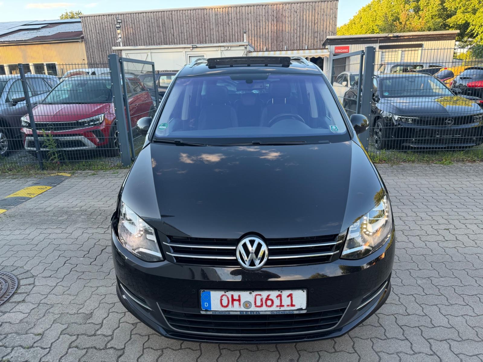 Volkswagen Sharan Highline BMT Panorama Voll
