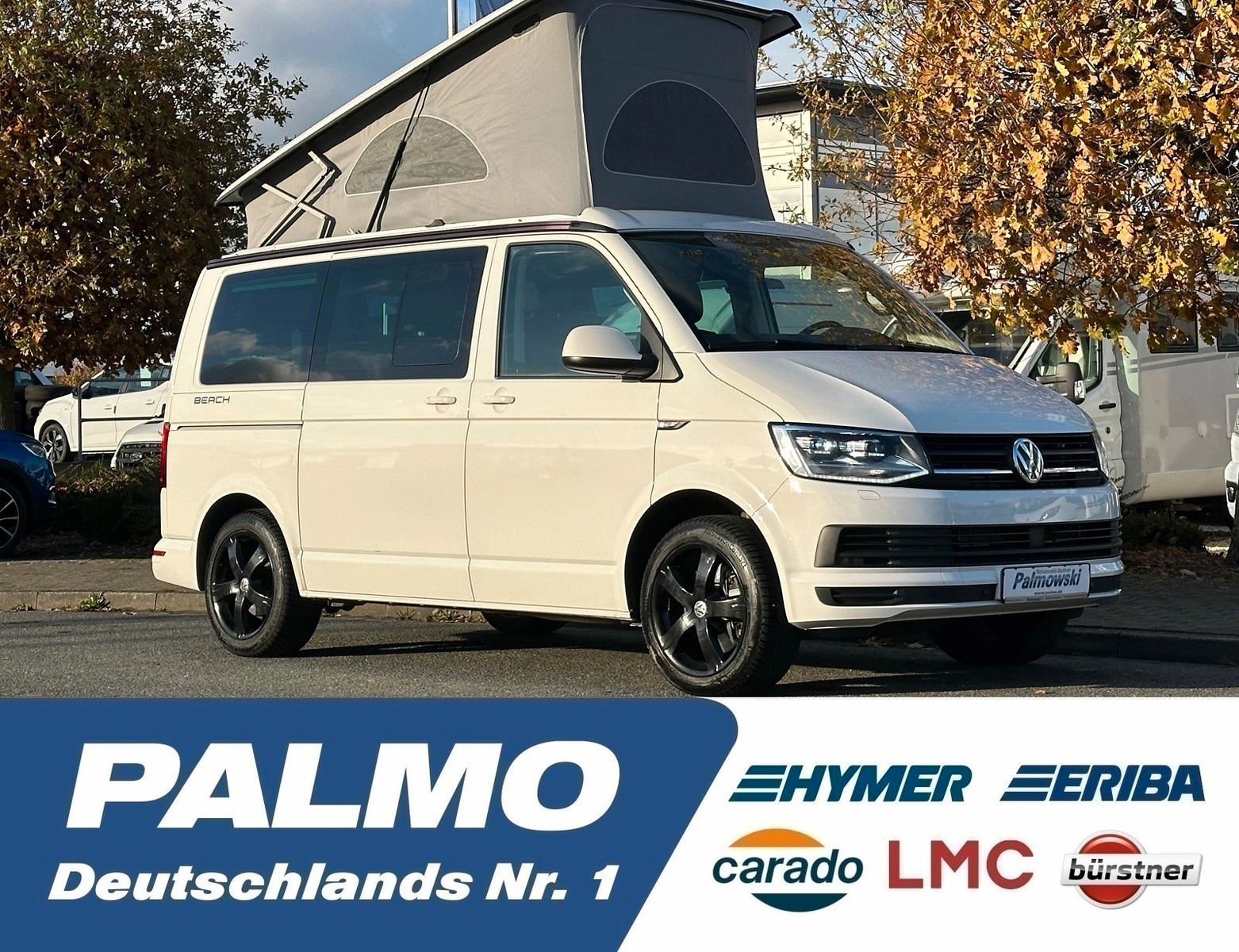Fahrzeugabbildung Volkswagen T6 California Beach - Automatik + Schlafdach -