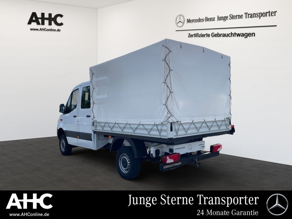 Fahrzeugabbildung Mercedes-Benz Sprinter 319 Doka Pritsche 3665 4x4 AHK, LED