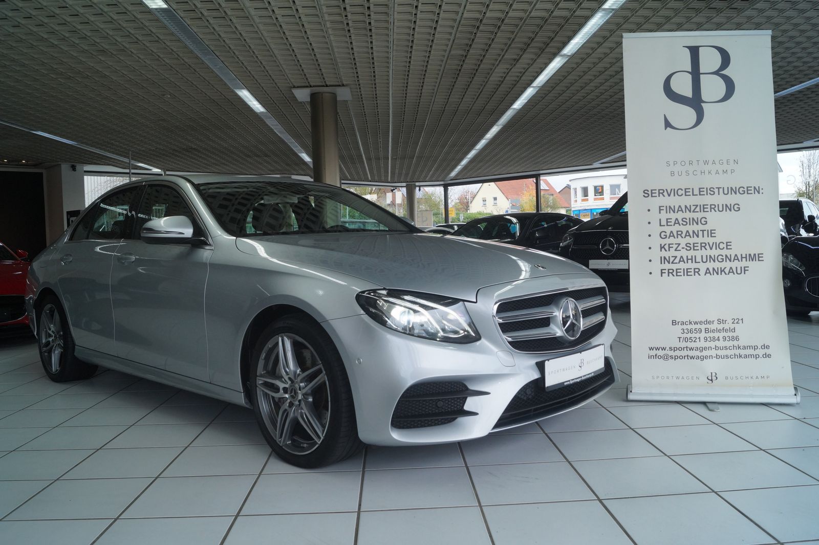 MERCEDES-BENZ E 400 d 4Matic AMG/BURM/ACC/KAM/19"LM/STANDHZNG