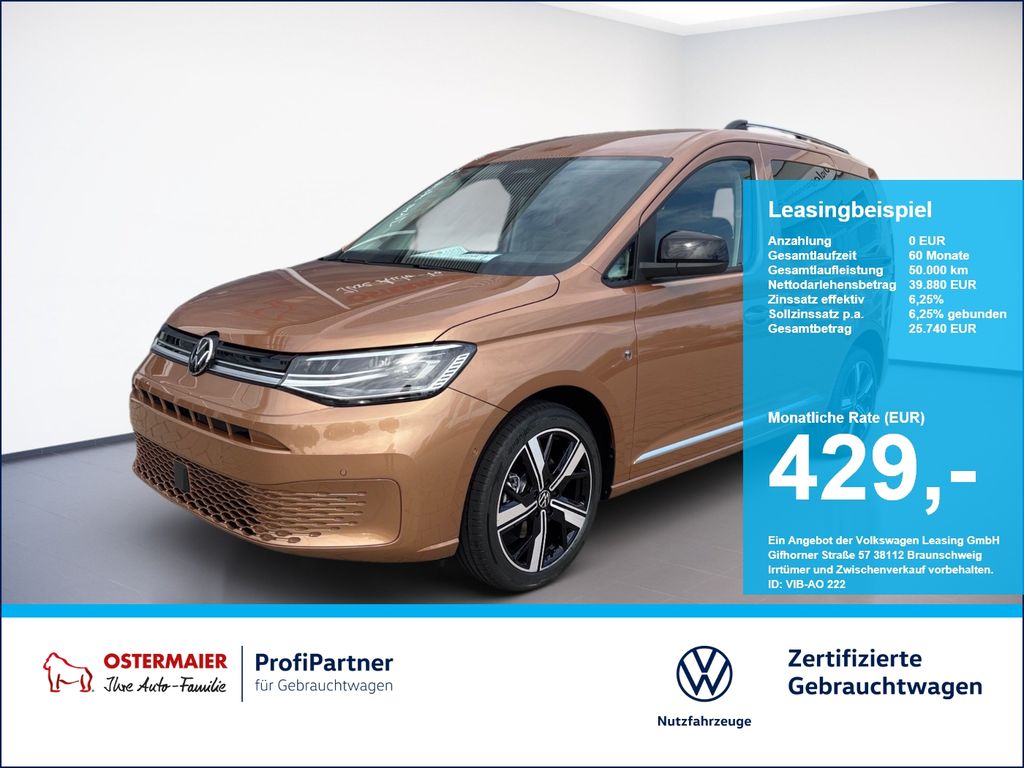Caddy STYLE 1.5TSI DSG AHK.NAVI.18 ALU.LED.SITZH