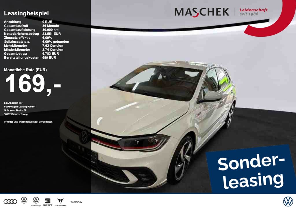 Volkswagen Polo GTI 2.0 TSI DSG Sitzh Matrix PDC Carplay Cl