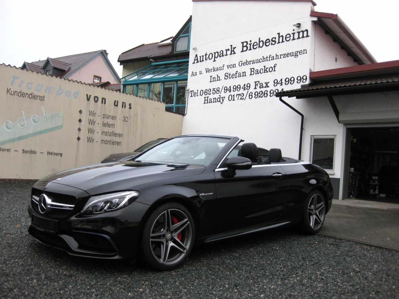 Mercedes-Benz AMG C 63 Cabrio S AMG dt.Fzg.8fach Top Ausst.