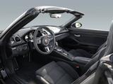 Porsche Boxster 718 Spyder LED PDK 18-Wege Sitze CarPlay - : Schwarz, Leichtmetallfelgen, Cabrio