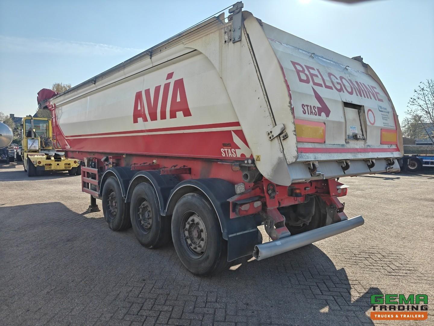 Stas S339CX 3-achsiger Mercedes - 24m3 - Aluminium