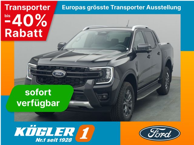 Ford Ranger Doka Wildtrak 205PS Aut./e-Rollo -22%*