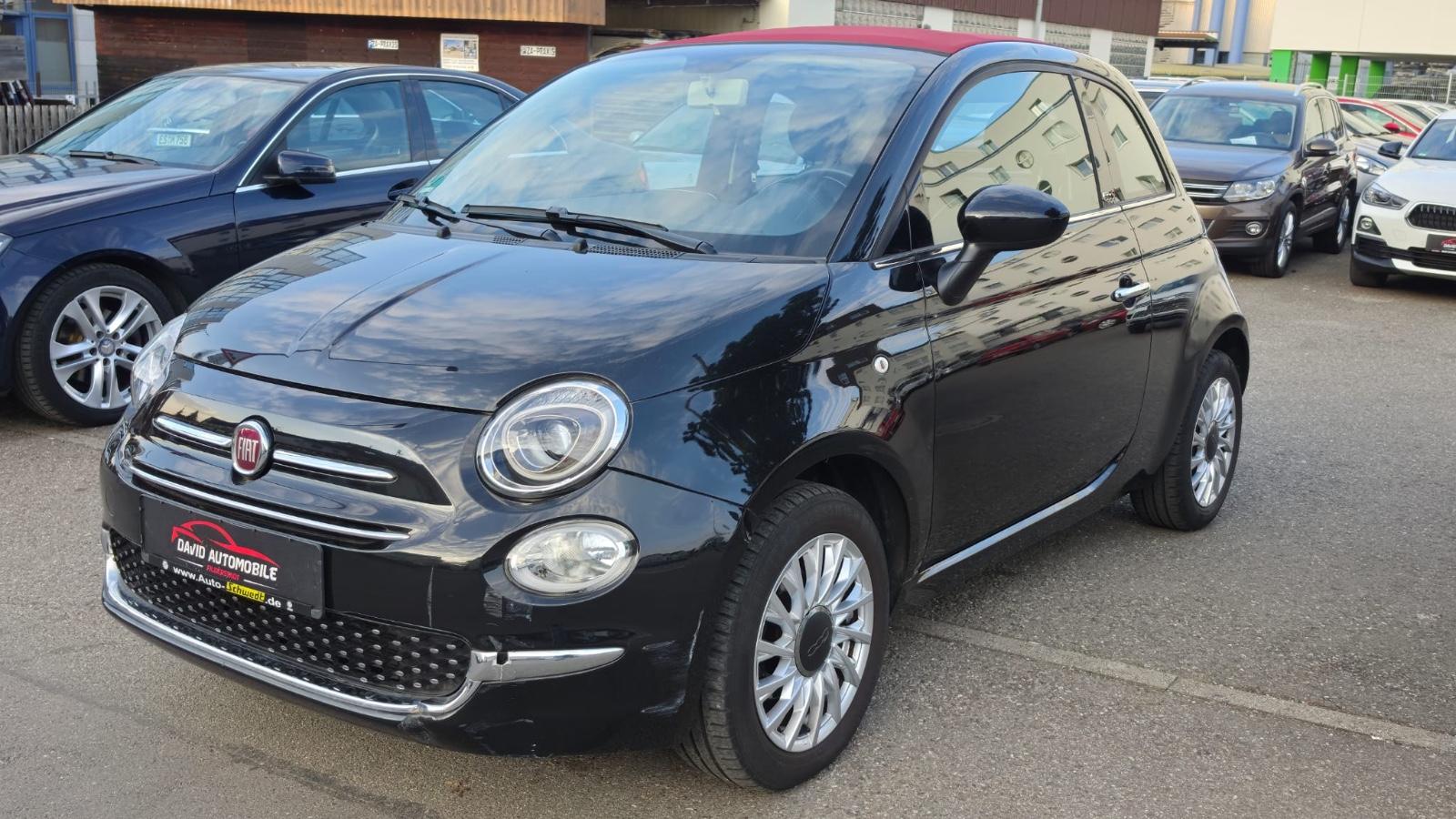 Fiat 500C Lounge 1.2 *ALU*KLIMA*WENIG KM*2.HAND*EURO6