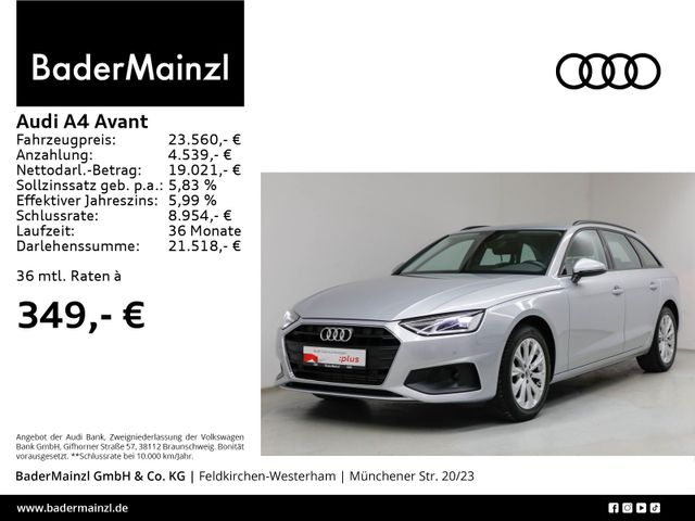 Audi A4 Avant 35 TFSI S tronic Kamera Virtual Sound