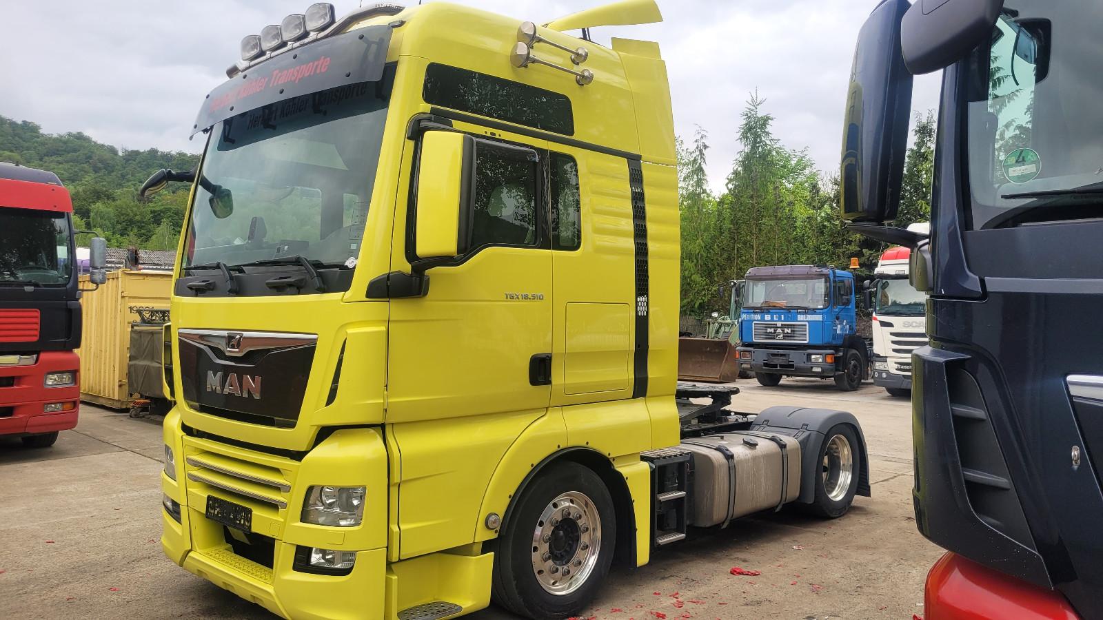 MAN TGX 18.510 XXL Hubkupplung Motor 379 tkm 2 Tank