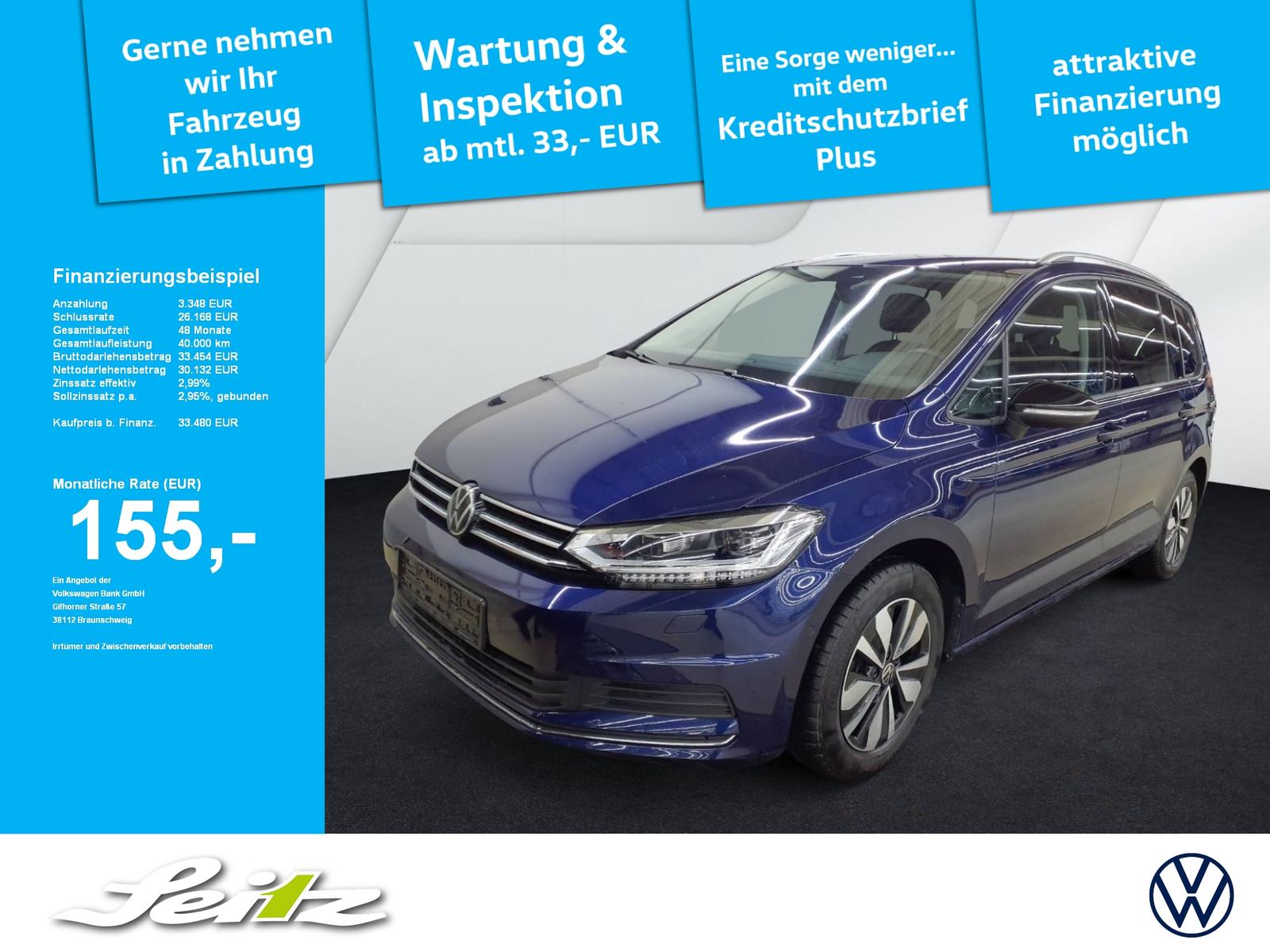 Volkswagen Touran 1.5 TSI Comfortline *7S*AHK*NAVI*