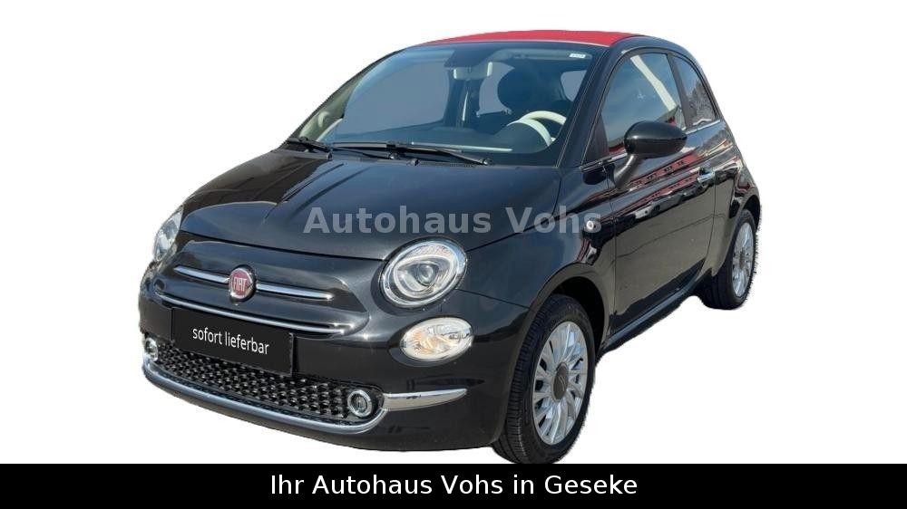 Fiat 500C Dolcevita|Faltdach Rot|Navi|Link|Aluf.|PDC|
