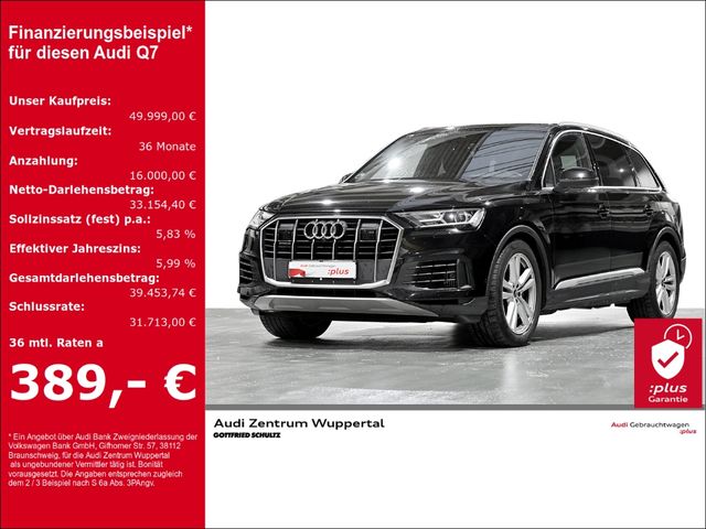 Audi Q7 55TFSI E S-LINE LUFT AHK PANO ACC GARANTIE AL