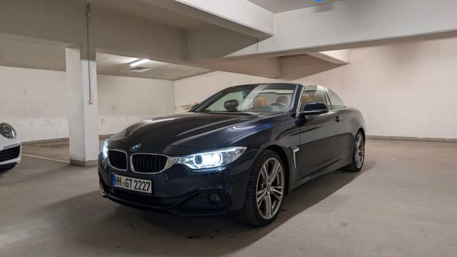 BMW 420d Cabrio Sport Line Automatik Leder Navi