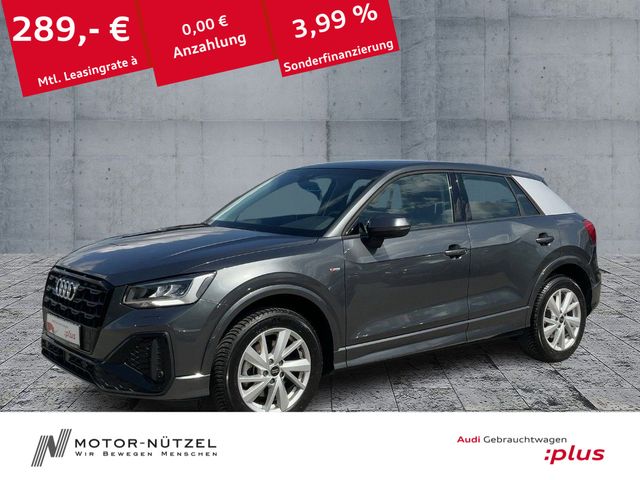 Audi Q2 35 TDI QU S-LINE LED+NAVI+ACC+LEDER+RFK+VC+18