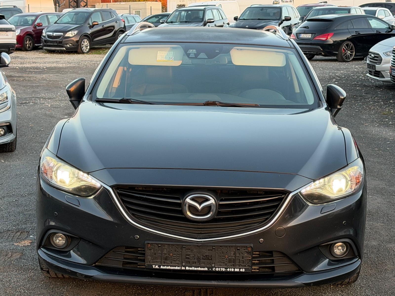 Mazda 6 2013 — rear view