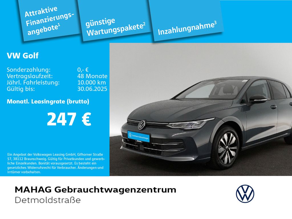Volkswagen Golf VIII 1.5 TSI GOAL AHK Navi LED Sitzhz. 6-Ga