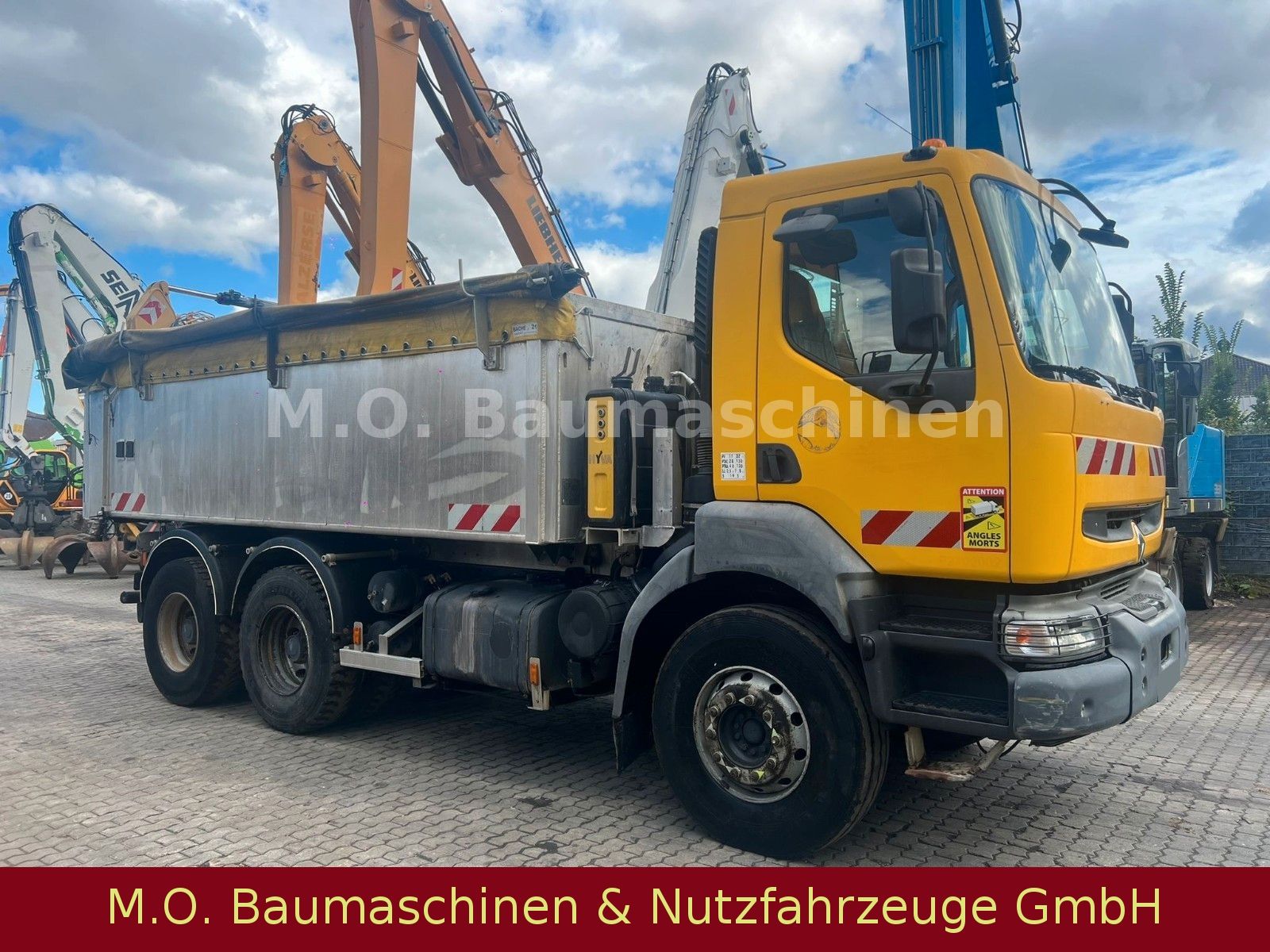 Fahrzeugabbildung Renault Kerax 370.26 / 6x4 /Alu Kipper /