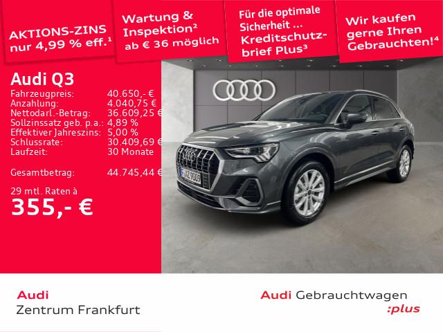 Audi Q3 35 TFSI S tronic S line LED Tempomat DAB VC P