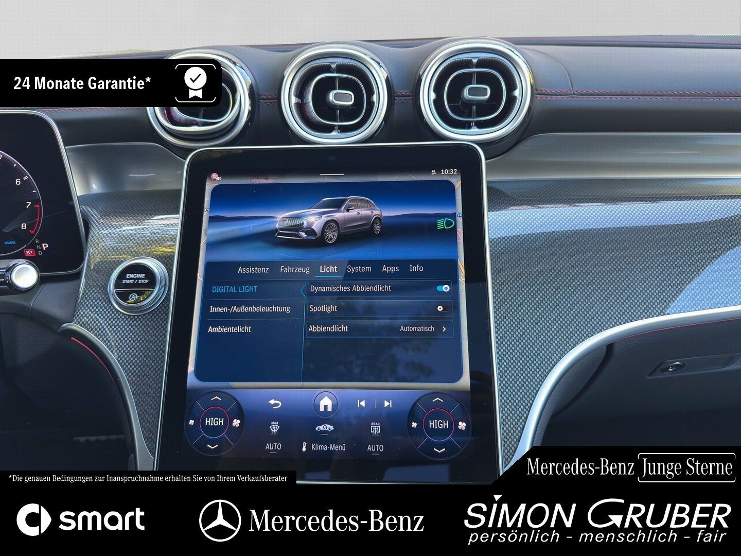 Fahrzeugabbildung Mercedes-Benz GLC 43 4M AMG Performance Sitz Dyn+ Pano Bur AHK