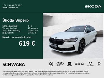 Skoda Leasingangebot: Skoda Superb Combi Sportline 2,0 TDI DSG 4x4 *MATRIX*