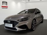Hyundai i30 N LINE AUTOMATIK+NAVI+KLIMAAUT+KAMERA+EL.SIT - Hyundai i30 mit Benzin-Antrieb: Silber, Kombi