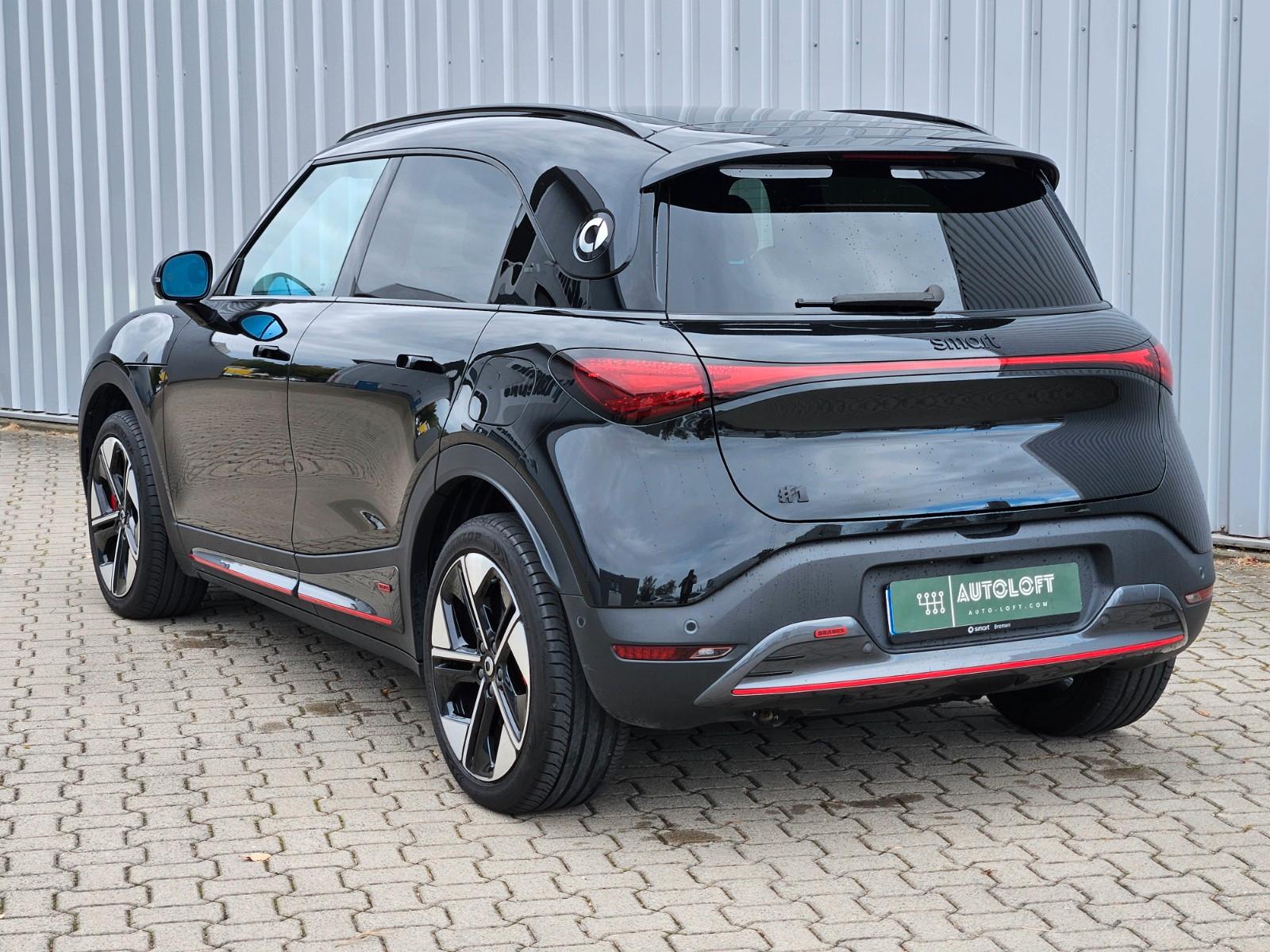 Smart #1 Brabus 428 ch AWD • Batterie SOH 97 % • Toit pano • Affichage Tête Haute • Caméra 360° • Son Beats