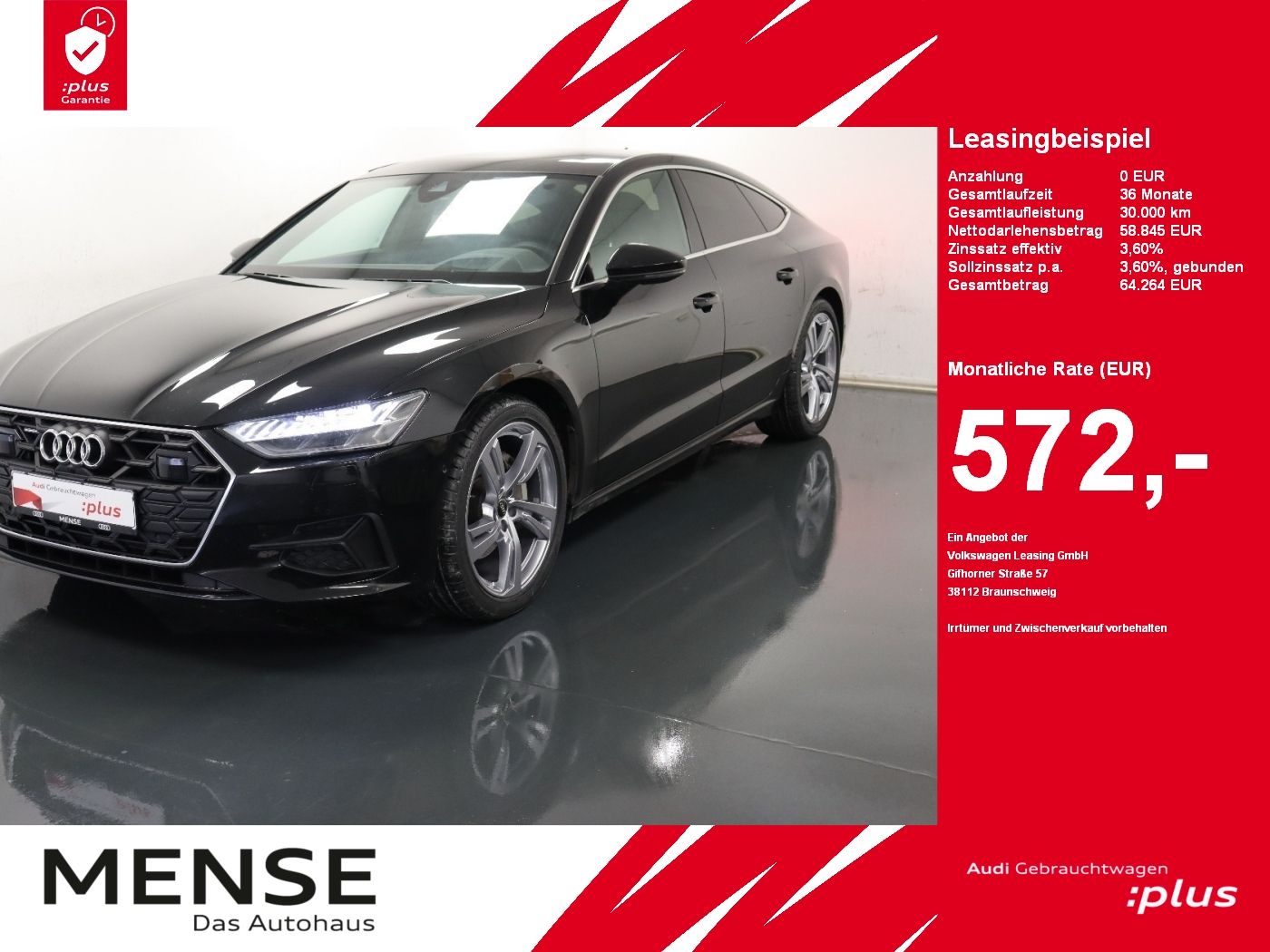 Audi A7 Sportback 45 TDI quattro S tronic Matrix|AHK